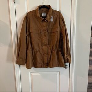 Old Navy Women’s Cargo Jacket Sz Large Tall